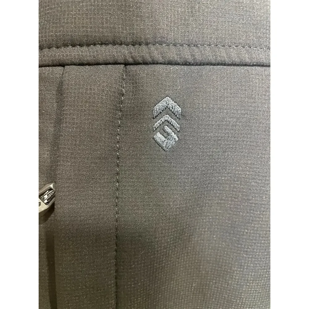 Free Country Men's Ultimate Super Softshell Black Jacket Size Large Outdoors
